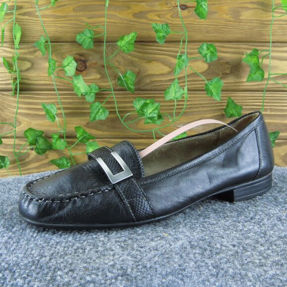Naturalizer Women's Ingrham Loafer Black Leather Size‎ 9M Gently Used 2025 - Picture 1 of 7